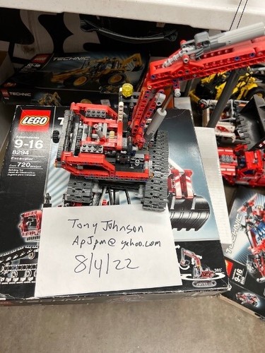 Lego technic excavator - technic:,