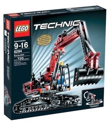 Lego technic excavator - technic:,